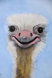 Happy Ostrich
